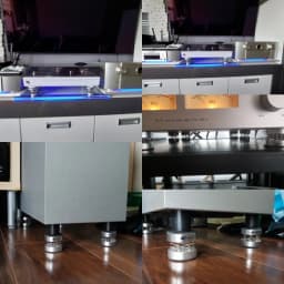 Audiophile Shock Spikes Spring Damping Pad HIFI Stand Feet Speaker Spike Audio CD Amplifier Foot Pad Single Products Weight 102g