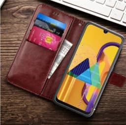 Leather Case For Samsung Galaxy M31S M31 M51 M21 M62 M21S M11 M02S M12 M30S F41 F62 F12 F02S Flip Cover Book Case Houses