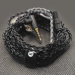 JCALLY JC08S 8 Shares QDC 2Pin 0.78mm MMCX Earphone Upgrade Cable with Mic for KZ EDX Pro ZSN PRO X ZST PRO X ZSX PRX Castor ZSN