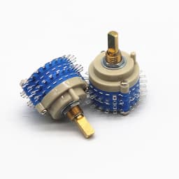 Sealed Rotary WaveBand Switch 2 * 24, 2 Floors and 24 Gears KXM-2-15 Double-Row Common Pin 1PC