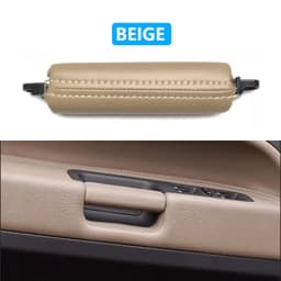 Car Interior Door Left Right Driver Leather Pull Handle For VW Volkswagen Touareg 2003 2004 2005 2006 2007 2008 2009 2010
