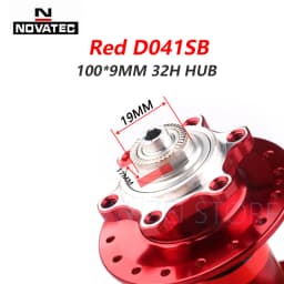 Novatec D041SB D042SB Hub MTB Bicycle Disc Card Brake Hub 28/32/36 Holes Red Black 8/9/10/11 speed Mountain bearing Hubs