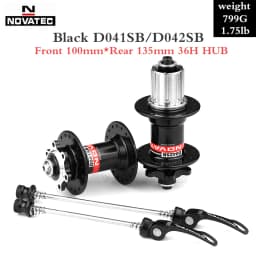 Novatec D041SB D042SB Hub MTB Bicycle Disc Card Brake Hub 28/32/36 Holes Red Black 8/9/10/11 speed Mountain bearing Hubs