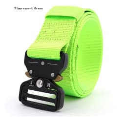 Tactical Belt 38mm Quick Release Fashion Designer Unisex Jeans Accessory 125cm Width for Men And Women