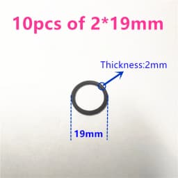 9 Sizes Silicone Rubber Band Pulley Transmission Engine Drive Round Beslts Tape DIY Toy Module Car Motor Stretch Drop Shipping