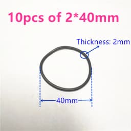 9 Sizes Silicone Rubber Band Pulley Transmission Engine Drive Round Beslts Tape DIY Toy Module Car Motor Stretch Drop Shipping