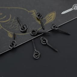 20 piece Carp Fishing Boilie Screw with Solid Ring Bait Tool Chod Rigs Fishing Tackle AS001