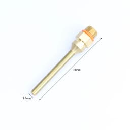 2Pcs/lot Large and Small Diameter Hot Melt Glue Gun Nozzle 2.0x70mm 3.0x50mm 2.0x50mm Pure Copper Long Short Glue Gun Nozzle