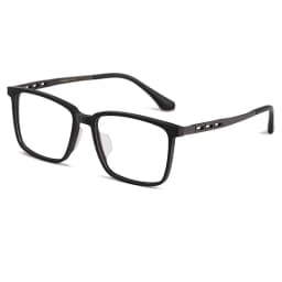YIMARUILI Ultra-light Business Pure Titanium Square Glasses Frame Acetate Retro Optical Prescription Eyeglasses Men HT5022B