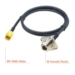 1PCS N to SMA RG58 Cable N Male Female to SMA/ RP-SMA Male RF Coax RG-58 Pigtail 3G 4G 5G LTE Antenna Extension Jumper 10CM~30M