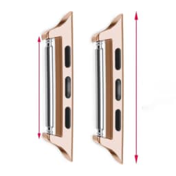 Connector Adapter for Apple Watch Series 6 40mm 49mm Band Connectors for Apple Watch 44mm 45/41mm Stainless Steel 8 7 SE 5 4 3 9