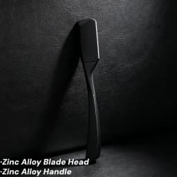 Pro Salon Hair Shaving Razor Zinc Alloy Folding Razor ABS Handle Shaving Eyebrow Shaving Hairdressing With Free 10 Blades