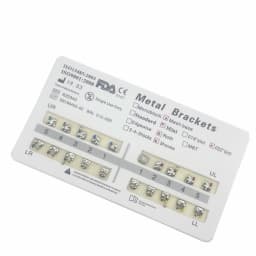 1pack Dental Orthodontic Metal Braces Bracket Mini Roth/MBT/Edgewise 022 Hooks 345 Dental Bracket Dentist Product