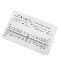 1pack Dental Orthodontic Metal Braces Bracket Mini Roth/MBT/Edgewise 022 Hooks 345 Dental Bracket Dentist Product