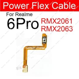 Power Volume Flex Cable For Oppo Realme 6 6i 6Pro 7 7i 7Pro 4G 5G Power Volume Side Key Mini Button Flex Ribbon On Off Parts