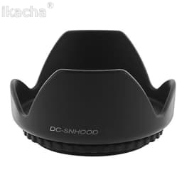 Universal Petal Lens Hood 49mm 52mm 58mm 55mm 62mm 67mm 72mm 77mm 82mm Screw-in Tulip Flower Filter Thread Camera