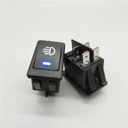 Automobile and Motorcycle Fog Light Switch LED ASW-17D 12V 35A 4Pin