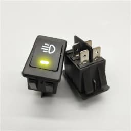 Automobile and Motorcycle Fog Light Switch LED ASW-17D 12V 35A 4Pin
