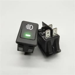 Automobile and Motorcycle Fog Light Switch LED ASW-17D 12V 35A 4Pin