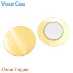 10pcs/lot Piezoelectric Piezo Ceramic Wafer Plate Sounder Buzzer Loudspeaker Sensor Dia 12MM/15MM/18MM/20MM/27MM/35MM/50MM/23MM