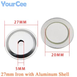 10pcs/lot Piezoelectric Piezo Ceramic Wafer Plate Sounder Buzzer Loudspeaker Sensor Dia 12MM/15MM/18MM/20MM/27MM/35MM/50MM/23MM