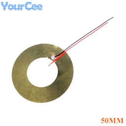 10pcs/lot Piezoelectric Piezo Ceramic Wafer Plate Sounder Buzzer Loudspeaker Sensor Dia 12MM/15MM/18MM/20MM/27MM/35MM/50MM/23MM