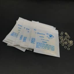 10packs/1000pcs Dental Elastic Rubber Bands Orthodontic Braces bands 3.5oz/5Oz/6.5Oz Dental Orthodontic Product