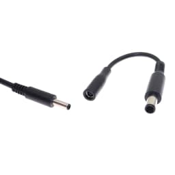 4.5x3.0mm Female to 7.4x5.0mm Male Plug Converter Dc Power Adapter Connector Laptop Charging Cable for Dell Notebook Charger