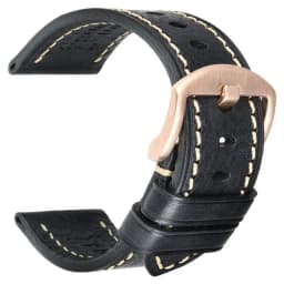 MAIKES Watch Strap 2020 High Quality Handmade Genuine Leather Watchbands For Samsung Galaxy Watch 46mm Gear S3 Huawei GT2