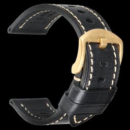 MAIKES Watch Strap 2020 High Quality Handmade Genuine Leather Watchbands For Samsung Galaxy Watch 46mm Gear S3 Huawei GT2