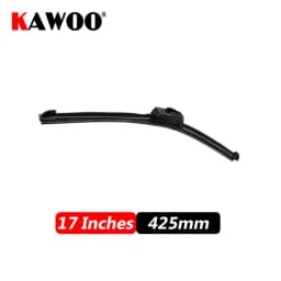 KAWOO Car Wiper Blade U Hook Universal Frameless Bracketless Rubber Car Windshield Wipe Blades 14"16"17"18"19"20"21"22"24"26"28"