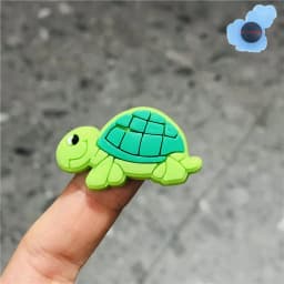 1Pcs Sea Animals Turtle Conch Crab Cute Fish PVC Shoe Charms Accessories Children Shoe Buckle Decorations Backpack Ormaments
