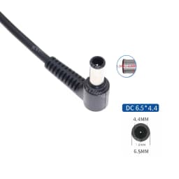 USB Type C to 6.5x4.4 6.5*4.4mm Male Plug Converter Laptop Charging Cable Cord for Sony LG Notebook PC Power Supply Adapter