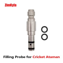 Air Filling Probe Quick Refill Charging Adapter for Kalibr Cricket Ataman Horhe Jager,6.38mm Diameter Straight Stem Or O-ring