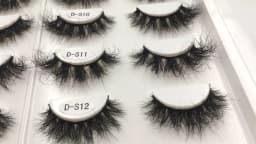 RED SIREN Mink Lashes Wholesale 5/10/50 Pairs Fluffy Real Mink Hair Natural Eyelashes Wholesale Short Wispy Mink Eyelashes Bulk