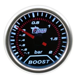 Dragon 52mm Pointer Auto Car Refit Tachometer Water Oil Temperature Boost Pressure Volt Exhaust Gas Gauge Aif Fuel RPM Meter