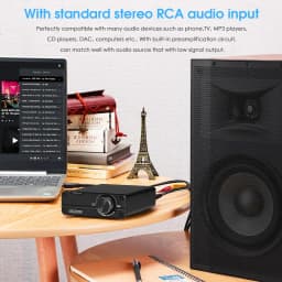 Nobsound NS-04G PRO Mini Digital Power Amplifier HiFi Stereo 2.0 Channel Class D Home Desktop Audio Amp 100W+100W