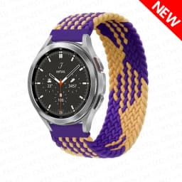 Braided Solo Loop band for Samsung Galaxy watch 7/6/5/4 44mm 40mm/4 classic 42 46mm Watchband 22 20mm correa Galaxy 5 45mm strap