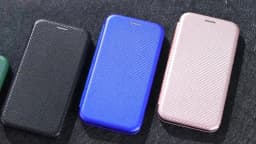 Carbon Fiber Magnetic Flip Cover Case for IPhone 15 14 13 12 Pro Max Mini 11 SE XS XR X Max 6 6S 7 8 Plus Wallet Card Holder