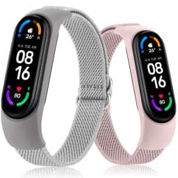 Elastic Nylon Watch Strap For Xiaomi Mi Band 7 6 5 4 3 Band Adjustable Wristband For Xiaomi Mi Band 3 4 5 6 7 Strap Replacement