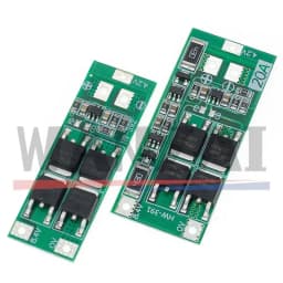 2S 20A 7.4V 8.4V 18650 Lithium battery protection board/BMS board standard/balance