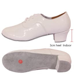 Men's Soft Latin Dance Shoes Modern Dance Plus-Size 2.5cm Heel for Boy Ballroom Tango Children Man Black Dance Shoes Soft Sole