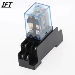 5set Relay LY2NJ 12V 24V 36V 220V 110V AC DC Small relay 10A 8PIN Coil DPDT With Socket Base