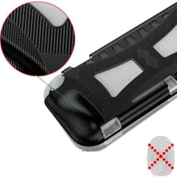 For Nintendo Switch Lite Mini Case, High Toughness Strong Wear Resistance 360 All-wrapped Protection 3D Design Cover