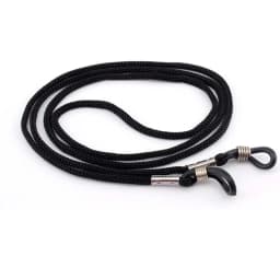 12 Pcs Black Nylon Cord Glasses Lanyard Eyeglass Holder Sunglass Eyewear Reading Glasses Neck String Strap