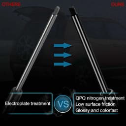 BOXI 2PCS Rear Tailgate Gas Springs Shocks Lift Strut Supports 8731E6 GS10421 For Peugeot 206 1998 - 2017 Hatchback Lift Struts