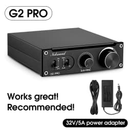 Douk Audio G2 PRO Hi-Fi 300W Subwoofer Amplifier Mono Channel Power Amp Home Audio Gain Control For Home Theater Speaker