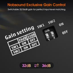 Douk Audio G2 PRO Hi-Fi 300W Subwoofer Amplifier Mono Channel Power Amp Home Audio Gain Control For Home Theater Speaker