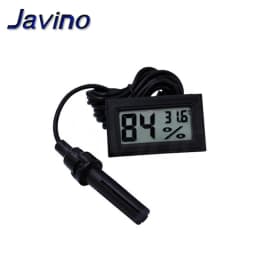 Micro LCD digital thermometer hygrometer indoor convenience temperature sensor hygrometer instrument with cable