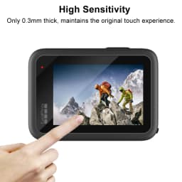 Silicone Case for GoPro Hero 12 11 10 9 Black Tempered Glass Screen Protective Film Lens Cap Cover for GoPro9 12 Accessories
